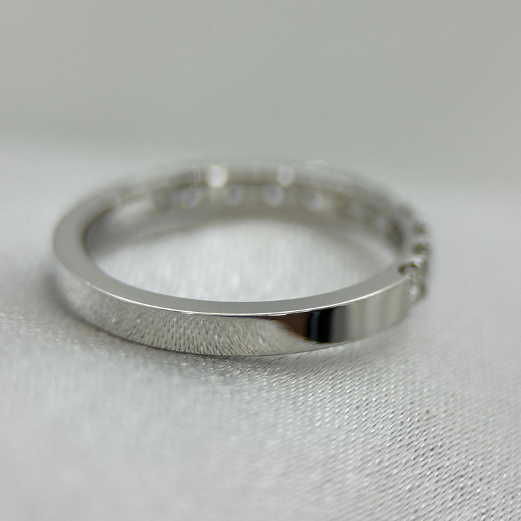 18K Halvalliansring, 0.55ct storlek 52½