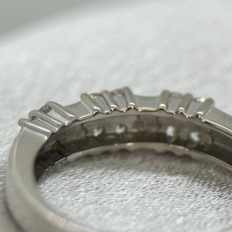 18K Kluster Diamantring 0.36ct - storlek 54½