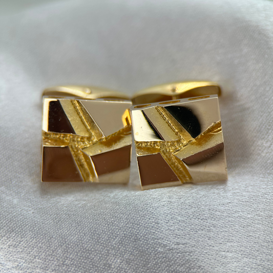 18K Manschettknappar 12.9 g