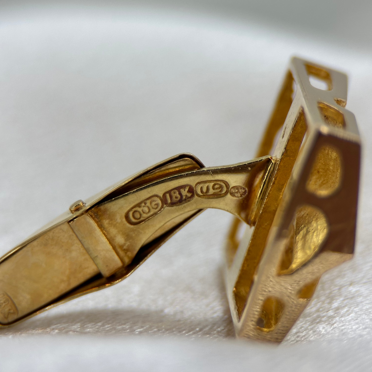 18K Cufflinks 12.9g