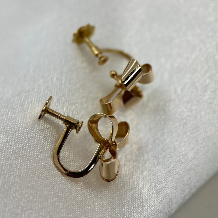 18K Örhängen av Stigbert för Engelbert - 1945