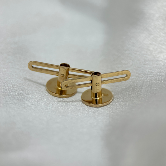 18K Guldknappar - 3,0 g