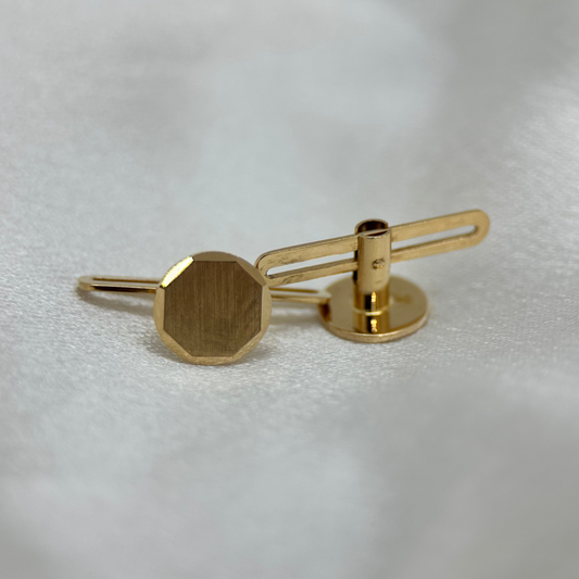 18K Guldknappar - 3,0 g