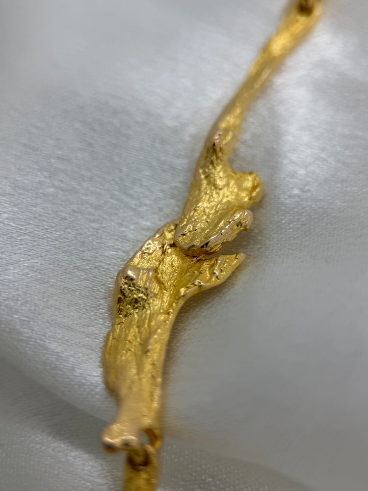 14K Lapponia Gold Necklace – 28.5g, 41 cm