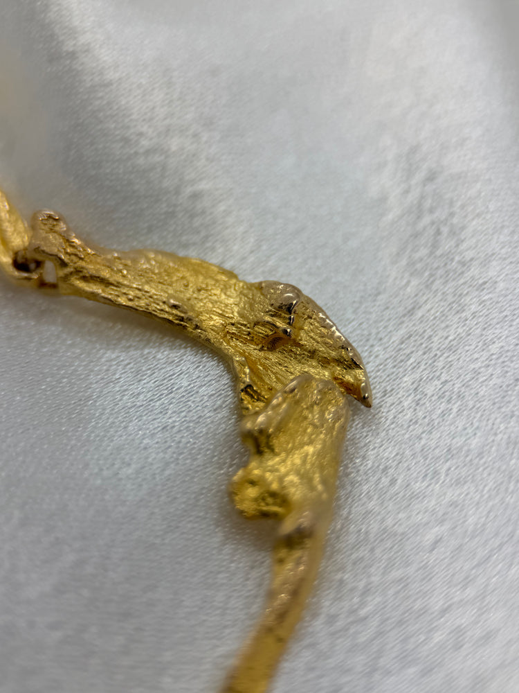 14K Lapponia Gold Necklace – 28.5g, 41 cm