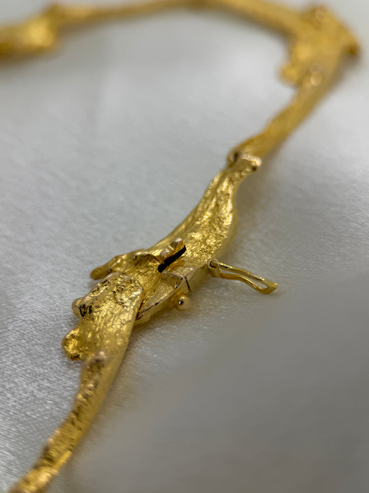 14K Lapponia Gold Necklace – 28.5g, 41 cm