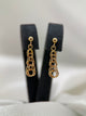 18K Bismarck-Link Drop Earrings – 2.5 cm, 1.5g