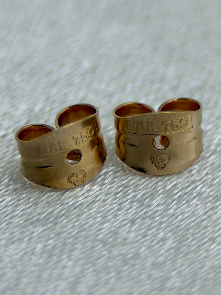 18K Bismarck-Link Drop Earrings – 2.5 cm, 1.5g