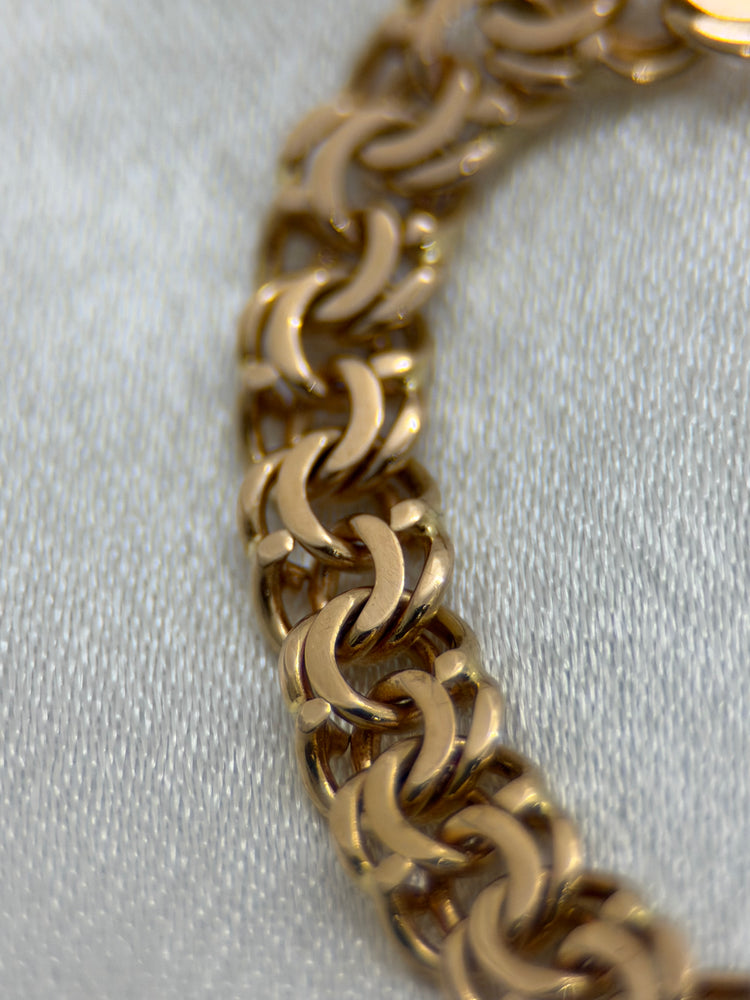 18K Bismarck-Link Necklace – 14.0g, 43.5 cm