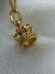 18K Crown Charm Pendant – Uno A Erre, 1.3g