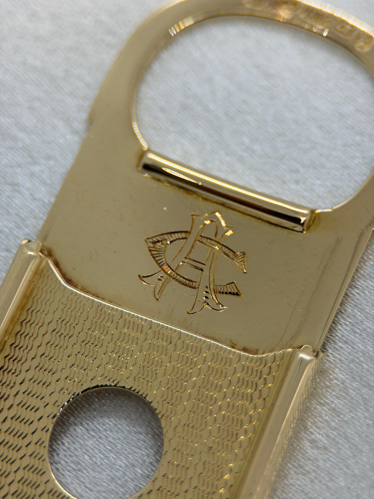 18K Antique Gold Cigar Cutter – Guillotine, Gothenburg 1919
