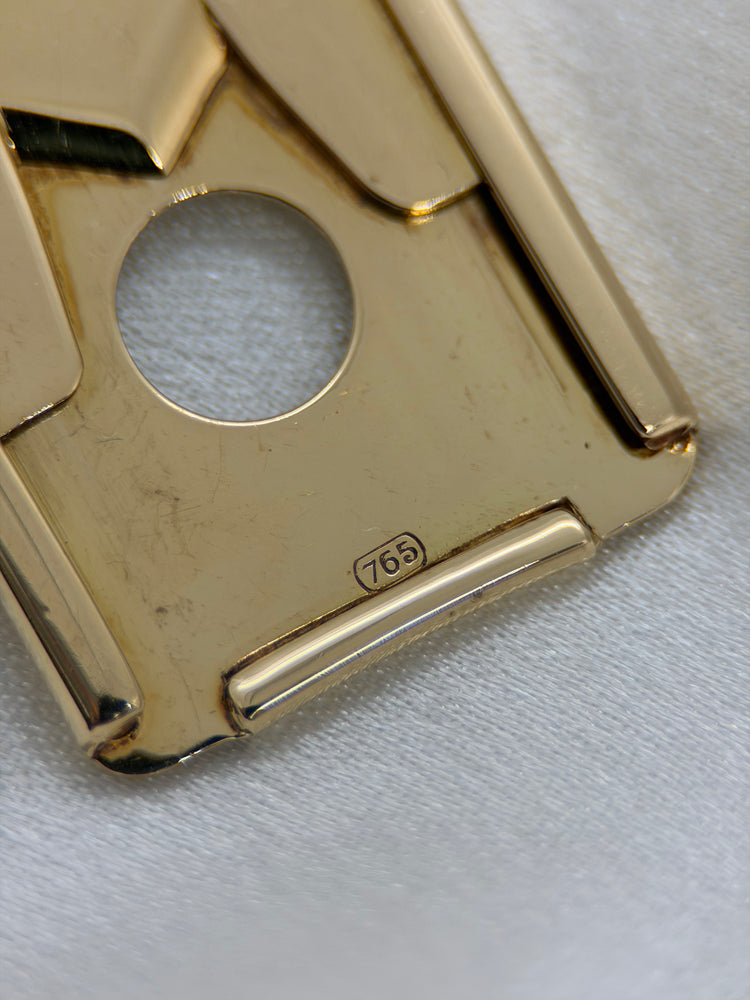 18K Antique Gold Cigar Cutter – Guillotine, Gothenburg 1919