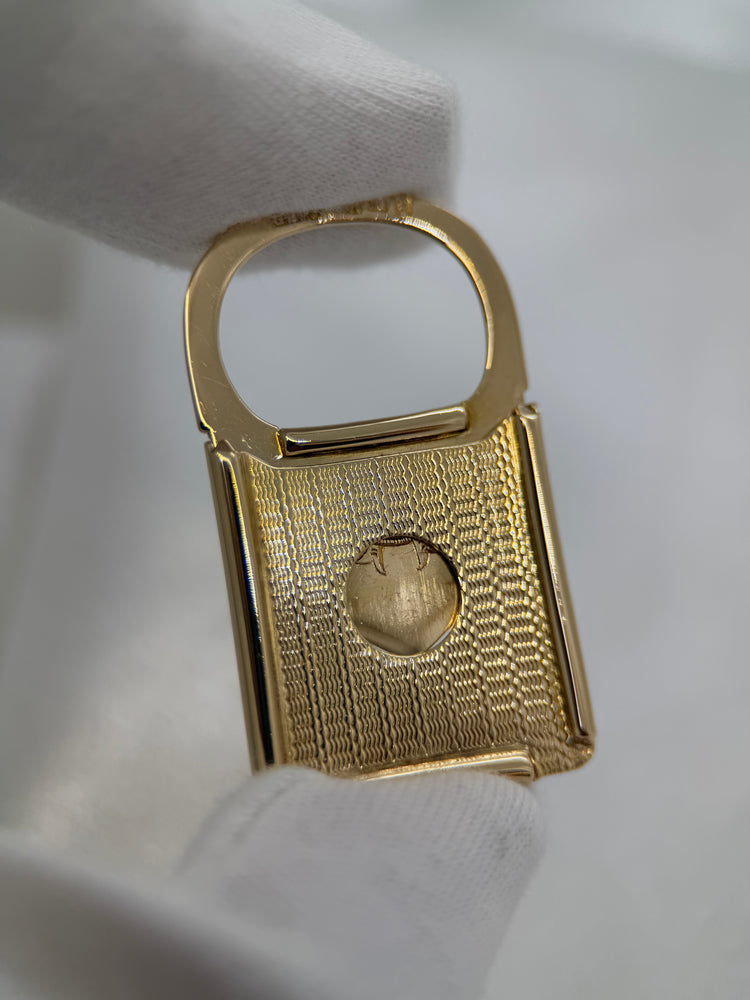 18K Antique Gold Cigar Cutter – Guillotine, Gothenburg 1919