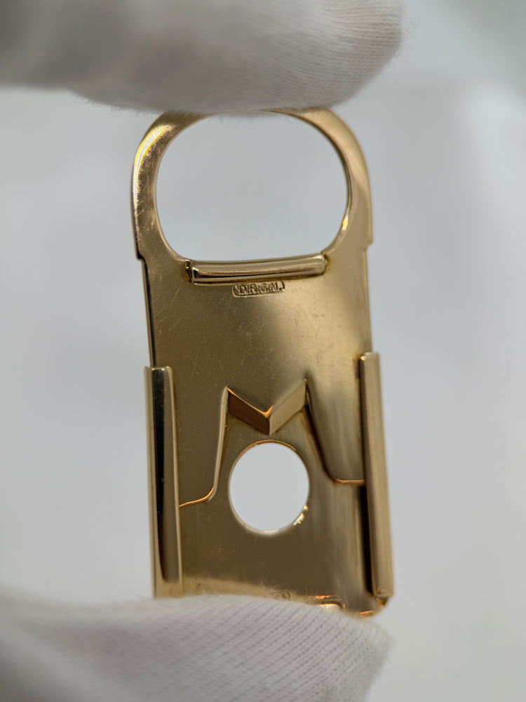 18K Antique Gold Cigar Cutter – Guillotine, Gothenburg 1919