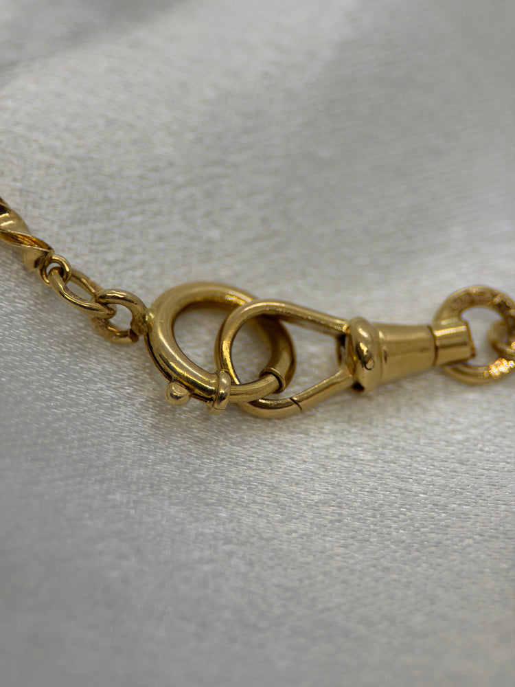 18K Gold Pocket-Watch Chain – 9.7g, 41 cm