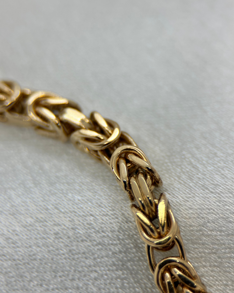 18K Kejsarlänk Halskedja - 63,3 g