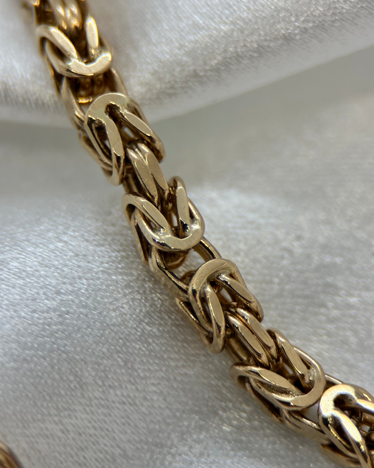 18K Kejsarlänk Halskedja - 63,3 g