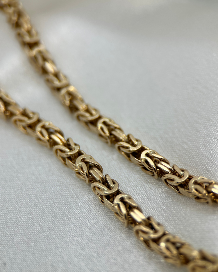 18K Kejsarlänk Halskedja - 63,3 g