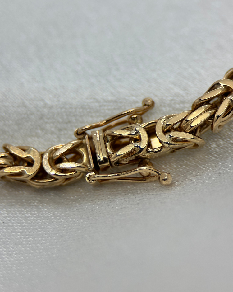 18K Kejsarlänk Halskedja - 63,3 g