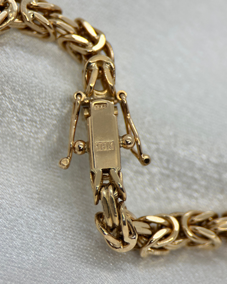 18K Kejsarlänk Halskedja - 63,3 g