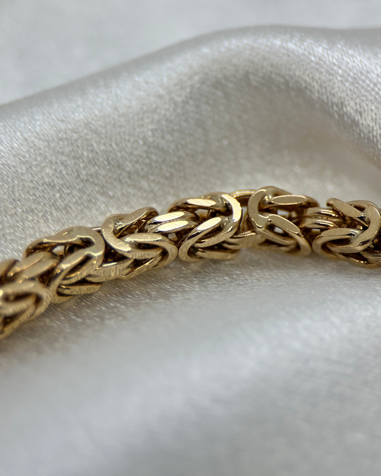 18K Kejsarlänk Halskedja - 63,3 g