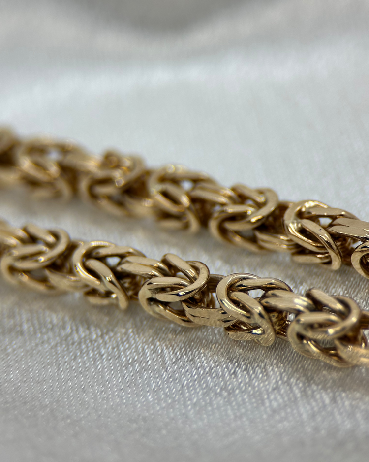 18K Kejsarlänk Halskedja - 63,3 g