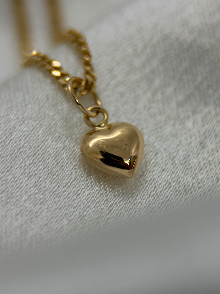 18K Heart Pendant – 1.2 cm