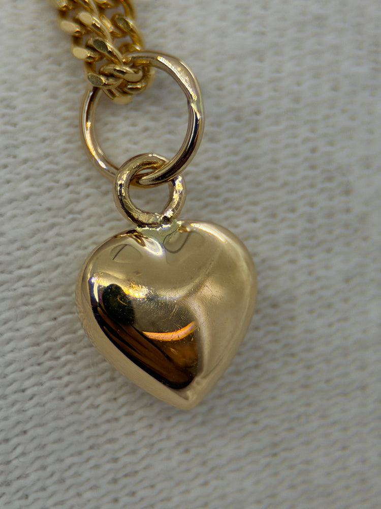 18K Heart Pendant – 1.2 cm
