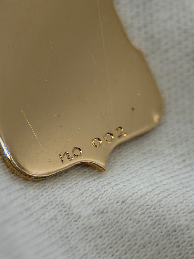 18K Gold Pendant – IFK Emblem, 6.7g
