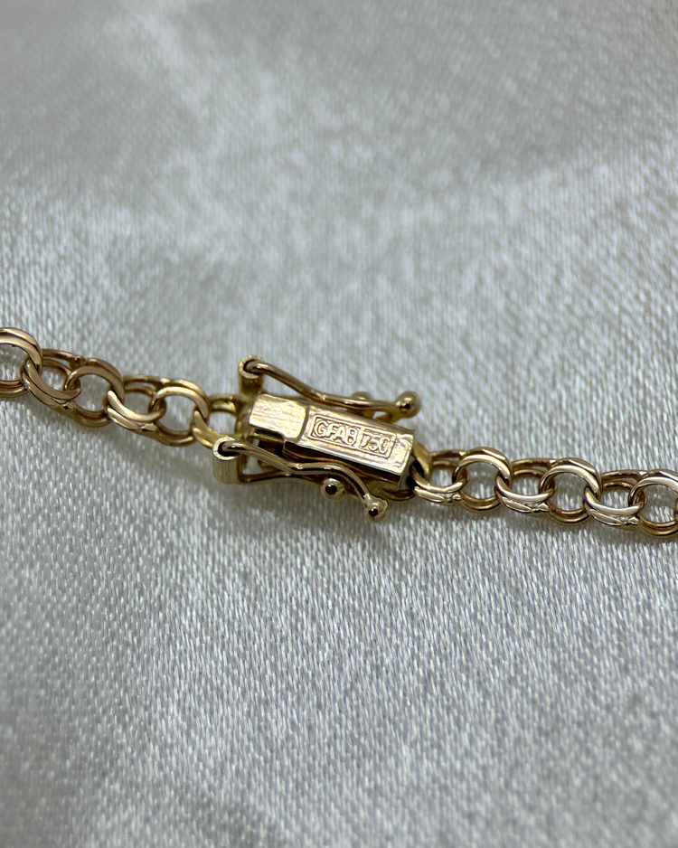 18K Bismarck Halskedja - 11,2 g 51 cm