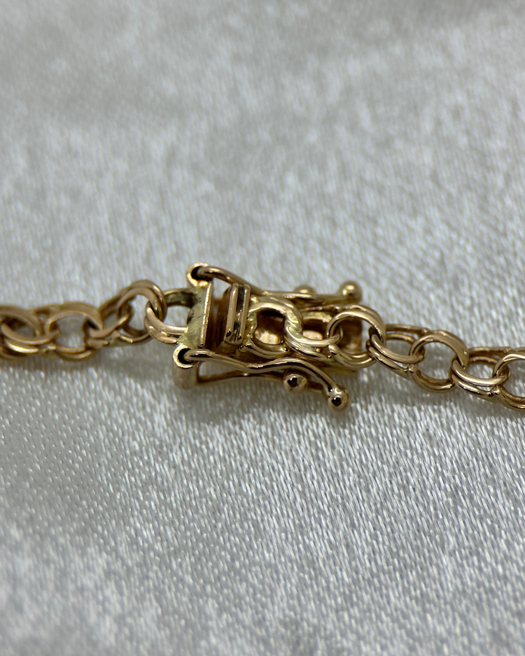 18K Bismarck Halskedja - 11,2 g 51 cm