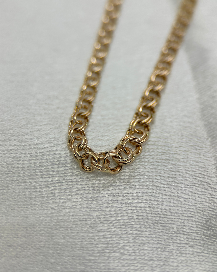 18K Bismarck Halskedja - 5.3 g 42 cm