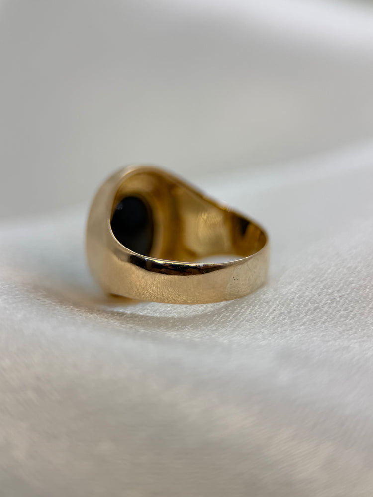 18K Signetring med Opal – Storlek 46.5