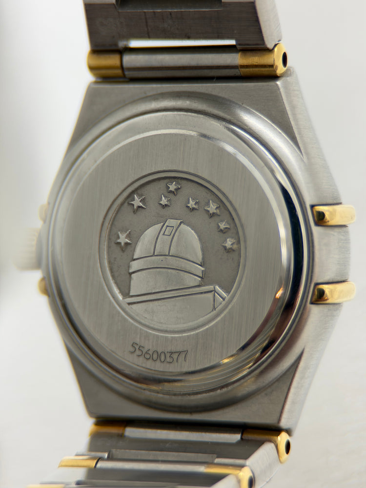 Omega Constellation Damklocka – Tvåfärgad, Diamantbezel, Pärlemorsurtavla