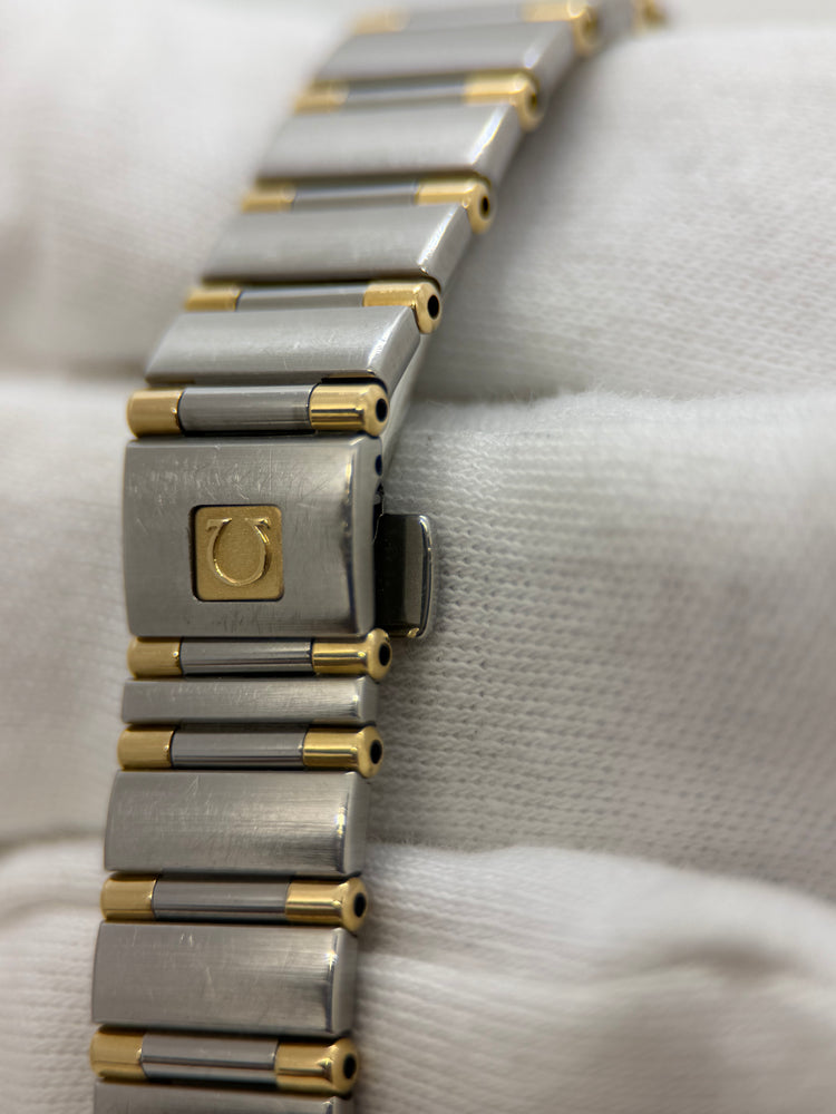 Omega Constellation Damklocka – Tvåfärgad, Diamantbezel, Pärlemorsurtavla