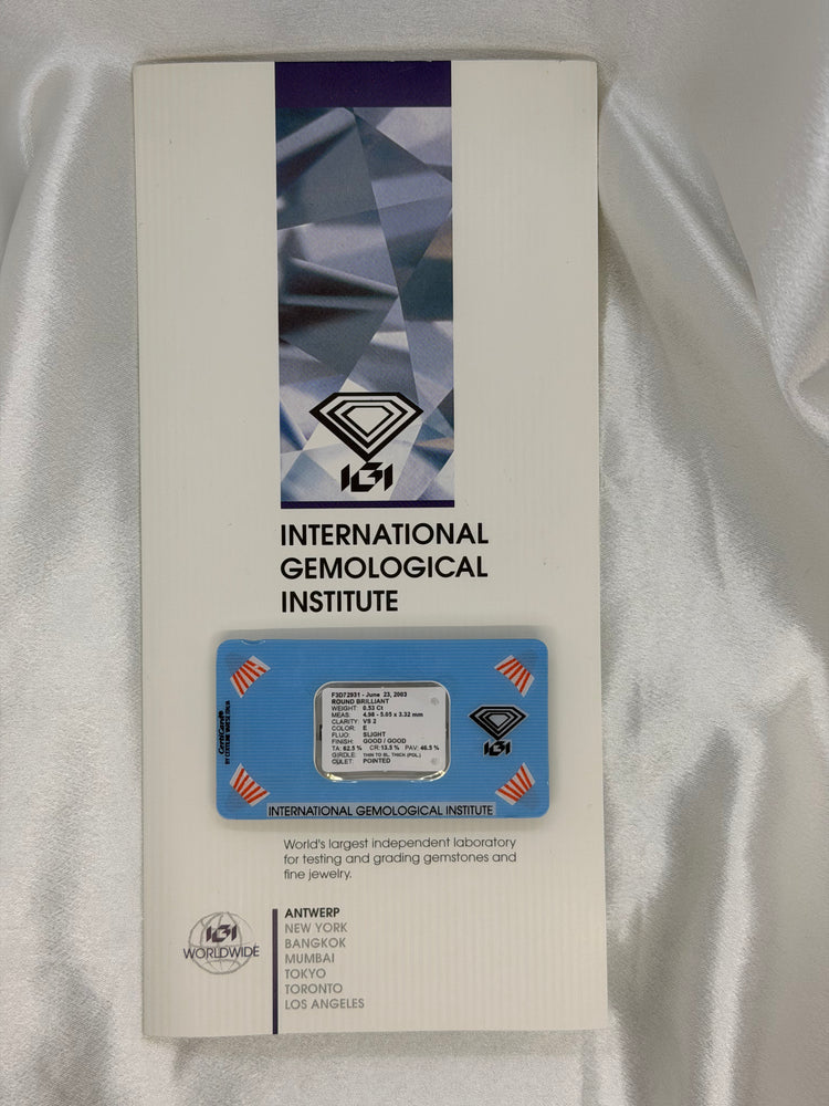 IGI 0.53 ct E VS2