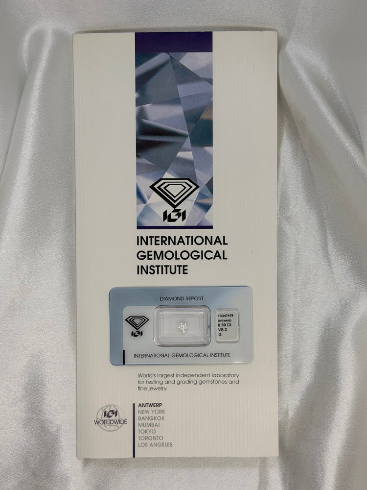 IGI 0.50 ct G VS2