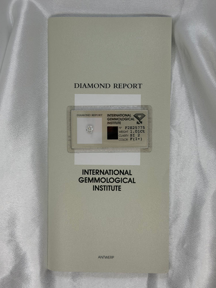 IGI 1.01 ct F SI2