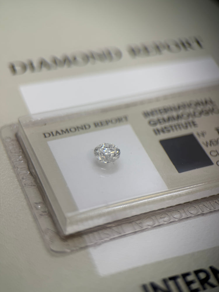 IGI 1.01 ct F SI2