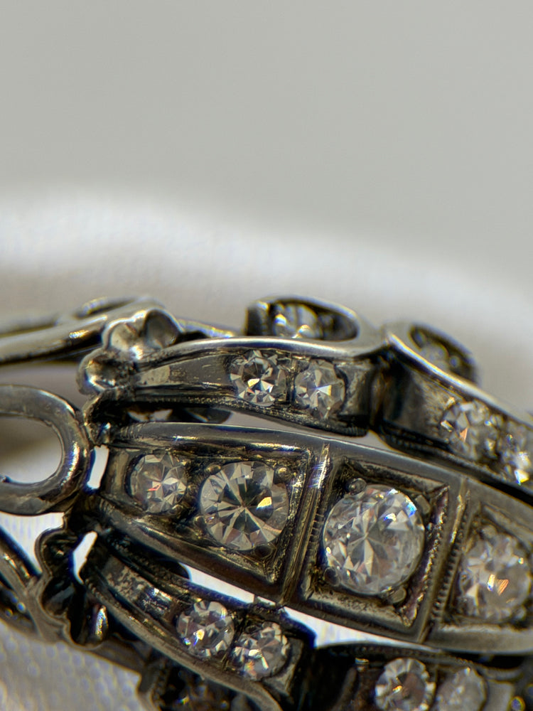 14K Diamantring – Storlek 55